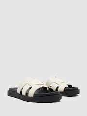 Schuh Timmy Croc Effect Footbed Sandals - Image 2 of 4