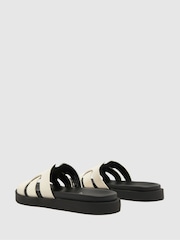 Schuh Timmy Croc Effect Footbed Sandals - Image 4 of 4