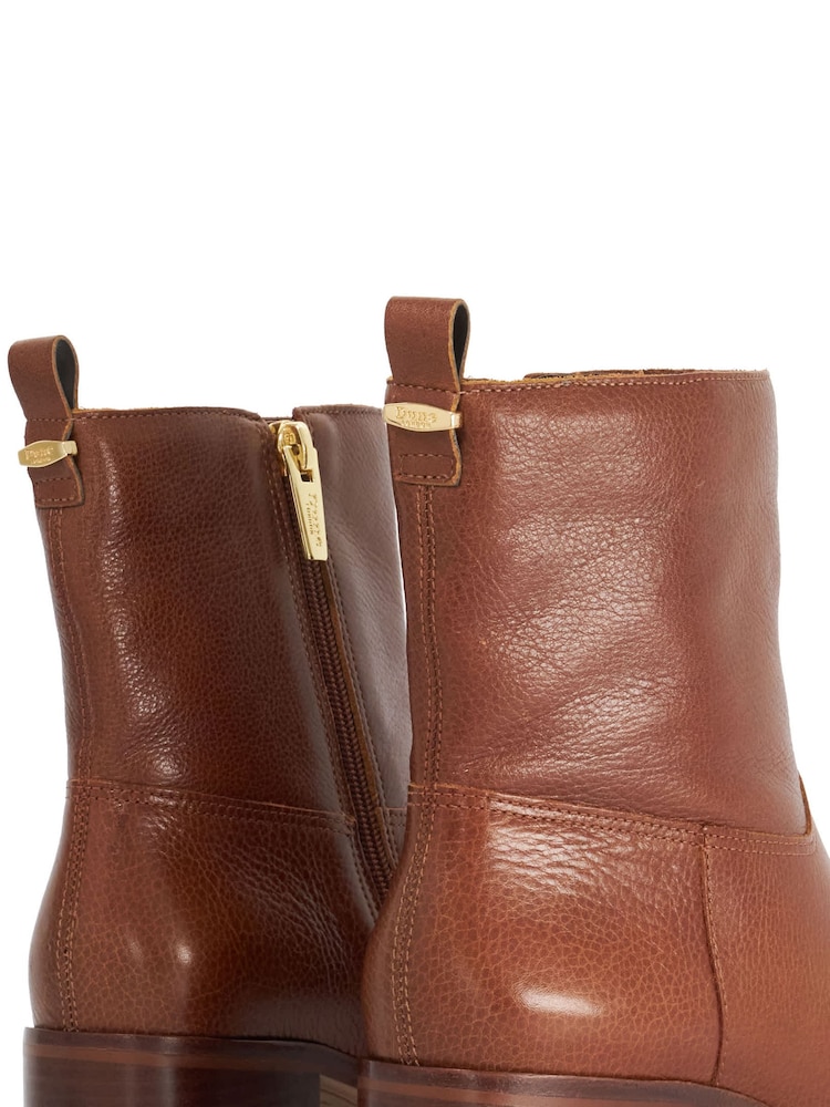 Dune London Brown Peya Ankle Boots - Image 5 of 5