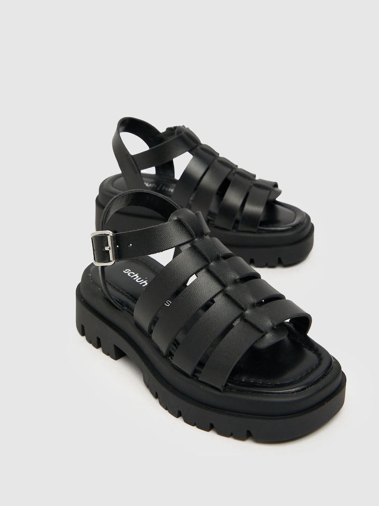 Zwart - Schuh - Junior Troy gladiatorsandalen - Image 3 of 4