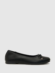 Schuh Leanne Black Ballerina Shoes - Image 1 of 4