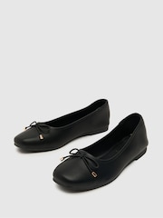 Schuh Leanne Black Ballerina Shoes - Image 2 of 4