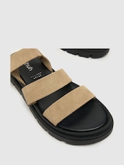 Schuh Tina Chunky Leather Sandals - Image 3 of 4