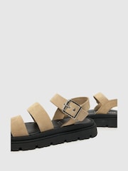 Schuh Tina Chunky Leather Sandals - Image 4 of 4