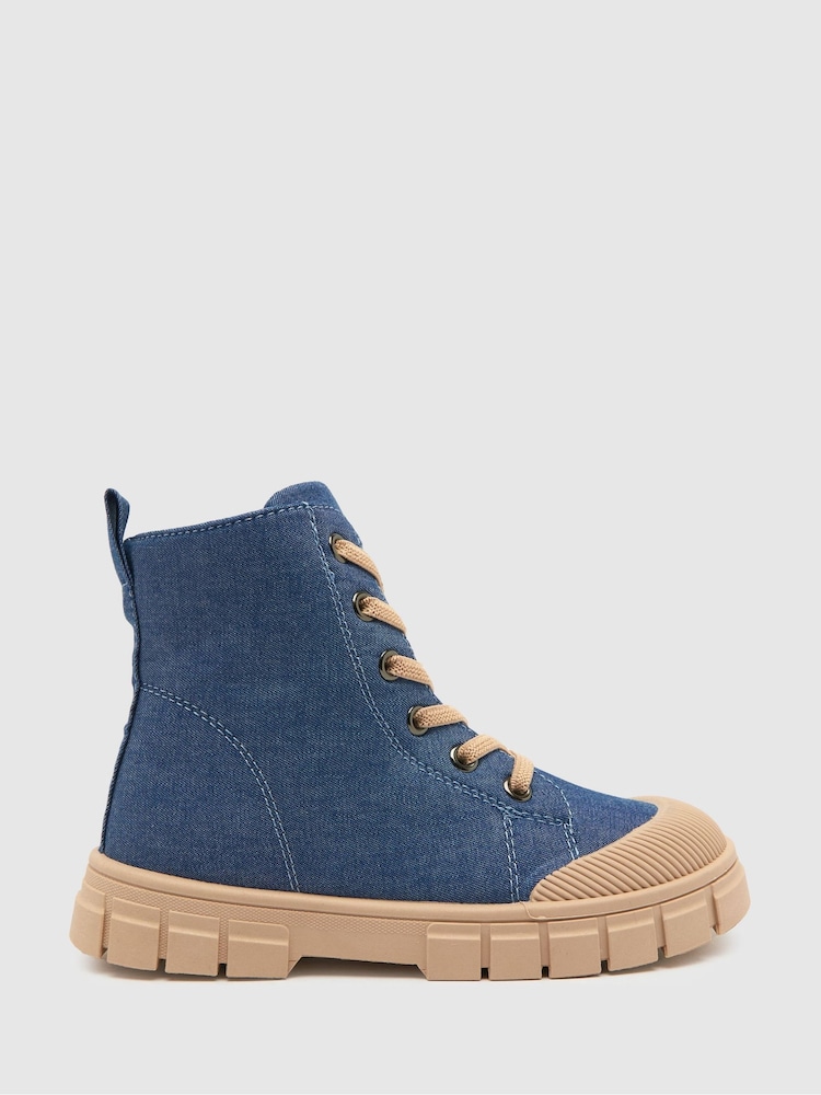 Schuh Junior Blue Carousel Boots - Image 1 of 4