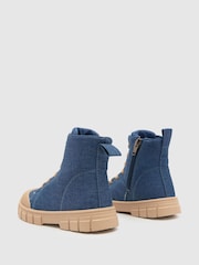 Schuh Junior Blue Carousel Boots - Image 4 of 4