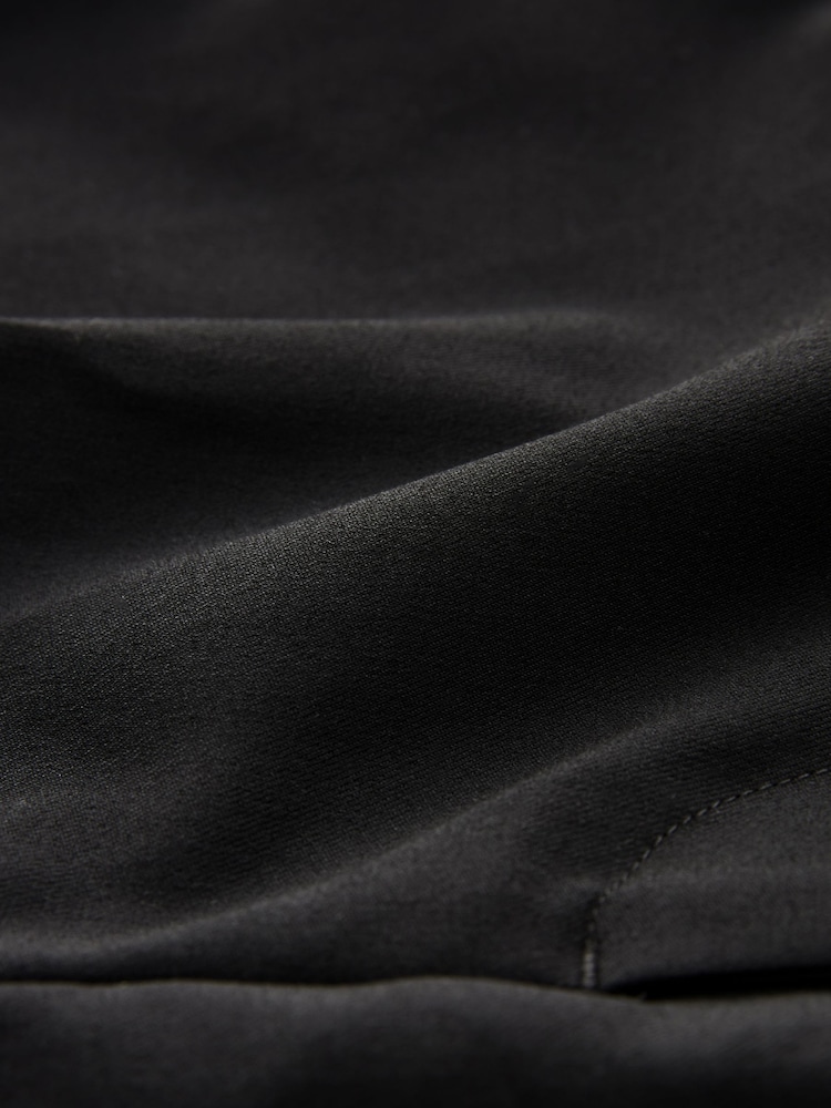 Black Tailored Stretch Wide Leg Trousers - Image 6 of 6