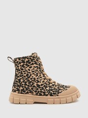 Schuh Junior Carousel Brown Boots - Image 1 of 4