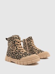 Schuh Junior Carousel Brown Boots - Image 2 of 4