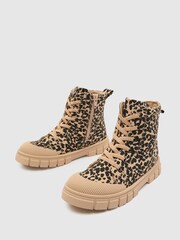 Schuh Junior Carousel Brown Boots - Image 3 of 4