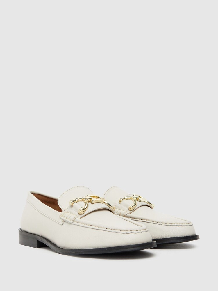 Schuh Lassie Leather Snaffle Loafers - Image 2 of 4 Schuh Lassie Leather Snaffle Loafers - Image 2 of 4