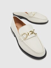 Schuh Lassie Leather Snaffle Loafers - Image 3 of 4