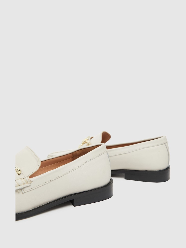 Schuh Lassie Leather Snaffle Loafers - Image 4 of 4