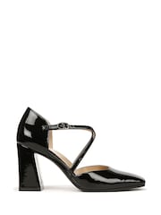 Naturalizer Leesha Patent Leather Mary Janes Black Shoes - Image 1 of 7
