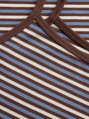 Superdry Brown Ath Ess Stripe Cami - Image 7 of 7
