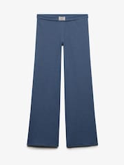 Superdry Blue Athletic Essentials Stripe Jersey Trousers - Image 6 of 7