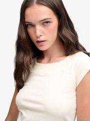 Superdry Athletic Essentials Off Shoulder Top - 画像 4 / 7