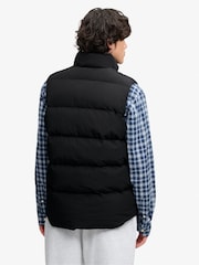 Superdry Black Non Hood Short Everest Gilet - Image 4 of 7