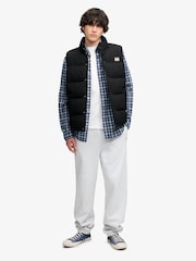 Superdry Black Non Hood Short Everest Gilet - Image 6 of 7