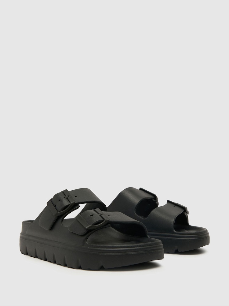 Schuh Tilda Double Strap Footbed Sandals - Image 2 of 4