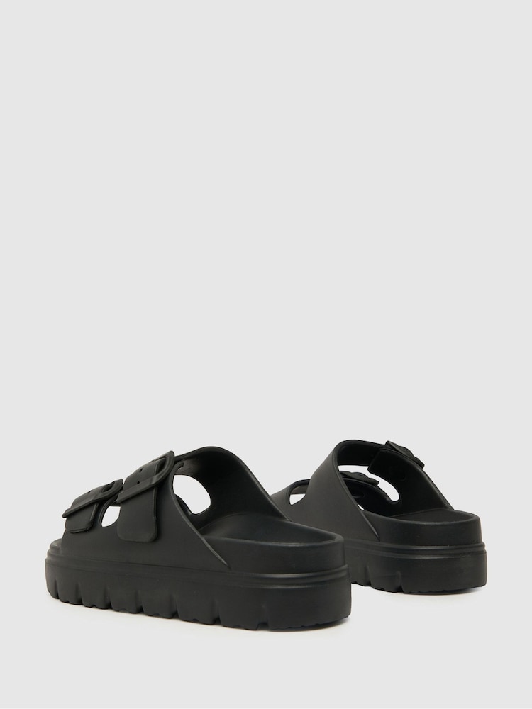 Schuh Tilda Double Strap Footbed Sandals - Image 3 of 4