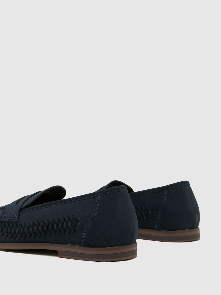 Schuh Reem Woven Loafers - Image 4 of 4 Schuh Reem Woven Loafers - Image 4 of 4