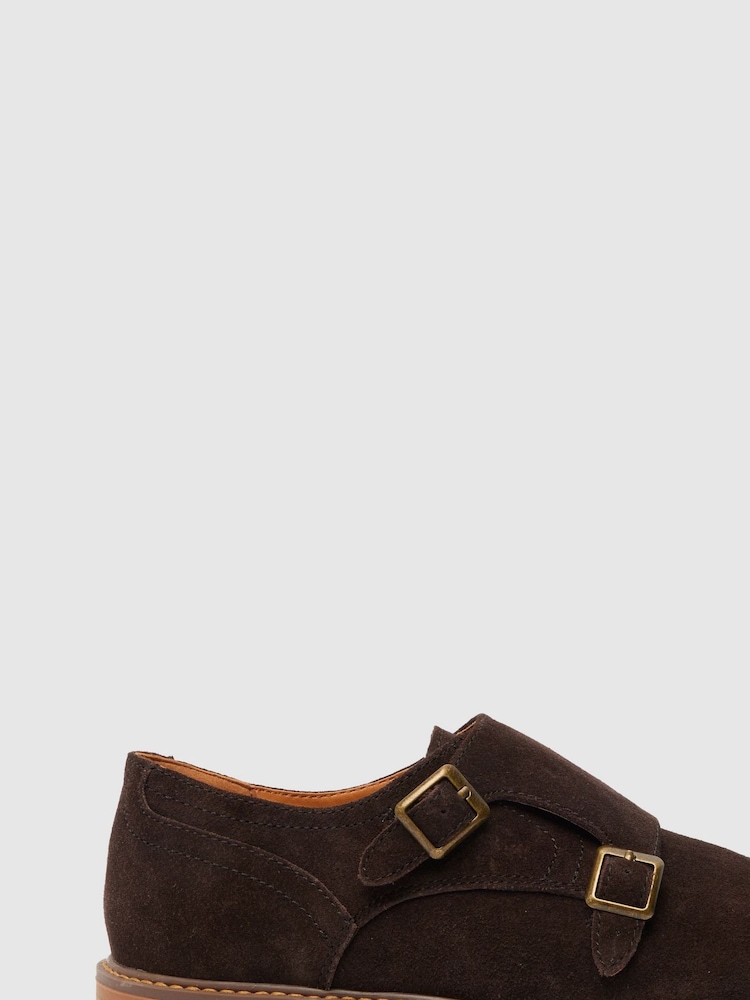 rjava - Schuh Rio Suede Monk čevlji - Slika 1 iz 4 rjava - Schuh Rio Suede Monk čevlji - Slika 1 iz 4