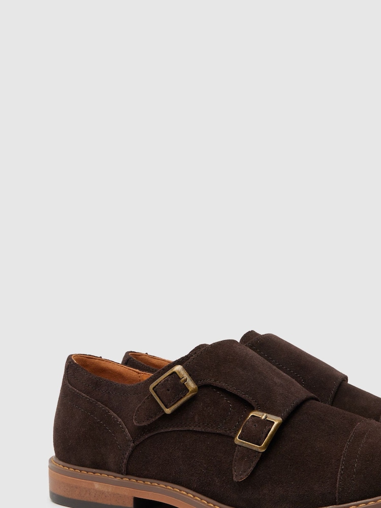 rjava - Schuh Rio Suede Monk čevlji - Slika 2 iz 4 rjava - Schuh Rio Suede Monk čevlji - Slika 2 iz 4