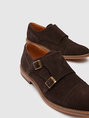 Schuh Rio Suede Monk Shoes - Image 3 of 4