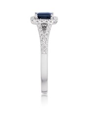 Beaverbrooks 18ct Diamond Halo Ring - Image 4 of 6