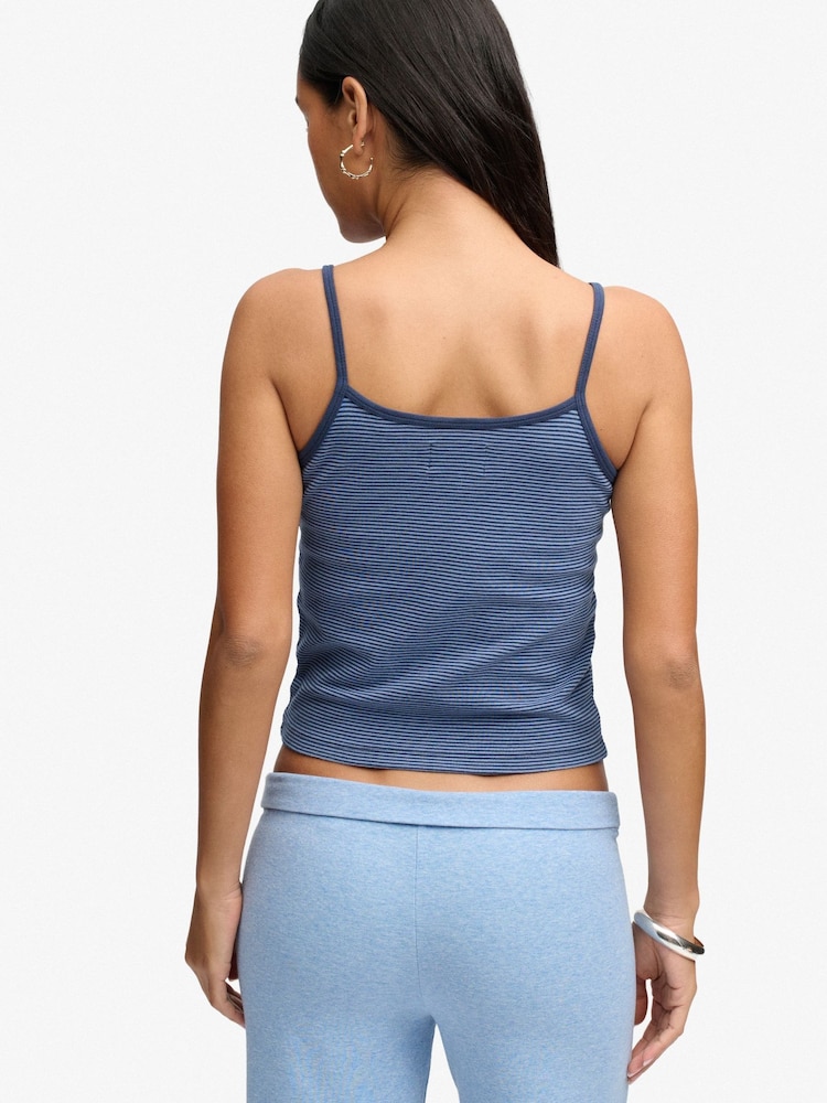 Superdry Ath Ess Stribet Cami - Billede 2 af 7
