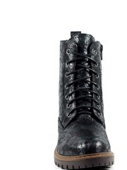 Lunar Roseville Black Ankle Boots - Image 5 of 8
