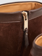 Reiss Clay Wildleder-Stiefel mit Reißverschluss - Bild 5 von 5