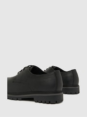 Schuh Paxon Leather Lace-Up Black Shoes - Image 4 of 4