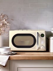 Cream Digital 800W 20L Microwave - Image 1 of 5