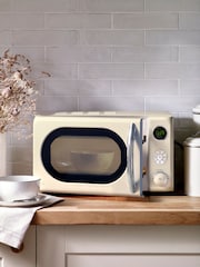 Cream Digital 800W 20L Microwave - Image 1 of 2