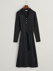 GANT Polo Jersey Black Dress - Image 5 of 5