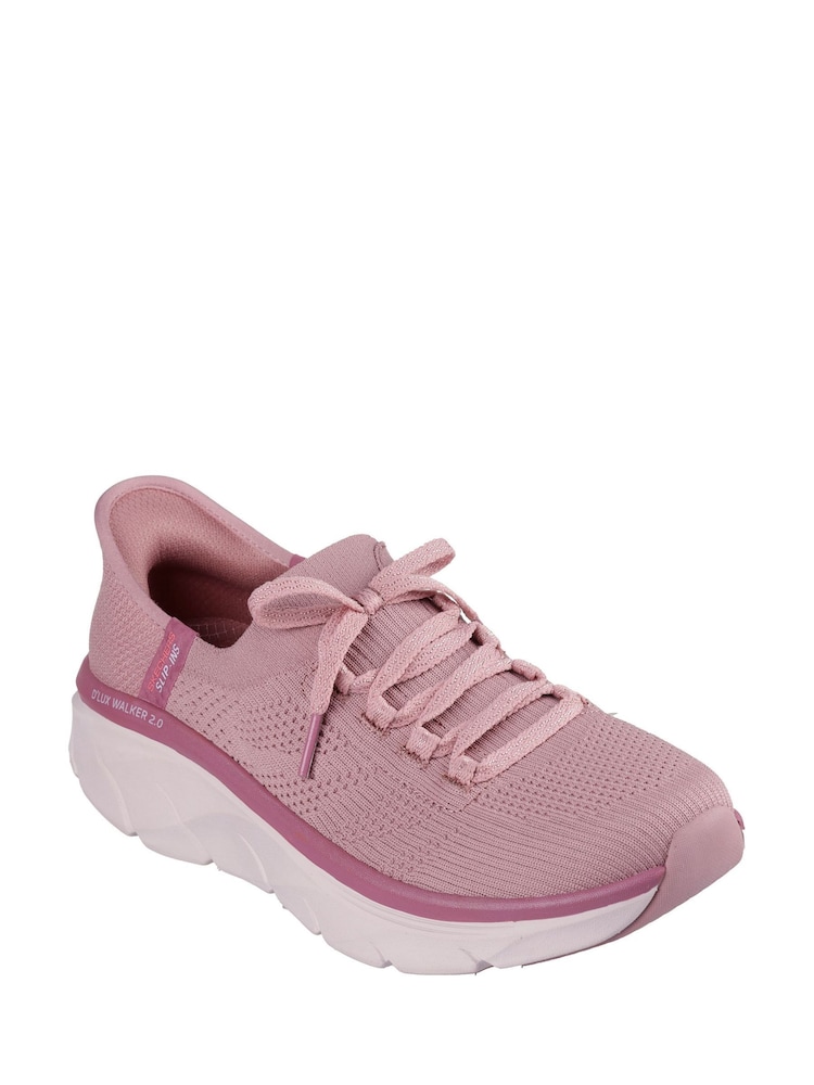 Skechers Pink Bolt D’Lux Walker 2.0 Thrill Movement Trainers - Image 3 of 5