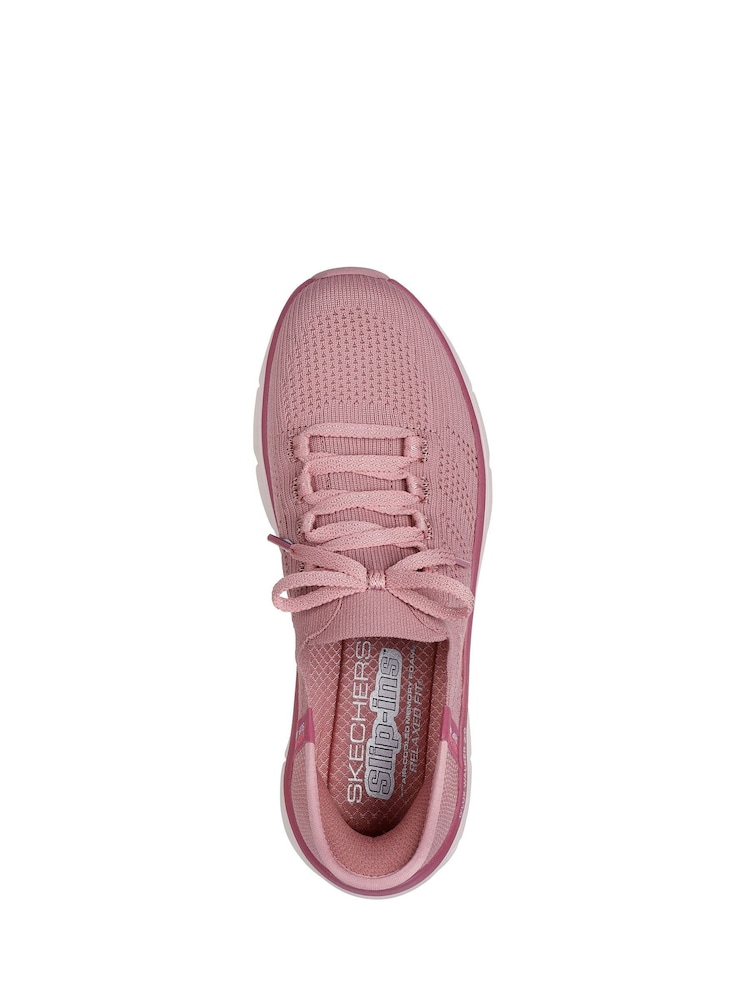 Skechers Pink Bolt D’Lux Walker 2.0 Thrill Movement Trainers - Image 4 of 5