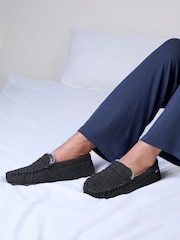 Pantuflas tipo mocasín de espiga suave de Totes - Imagen 1 de 5