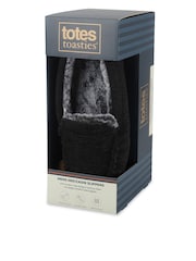 Pantuflas tipo mocasín de espiga suave de Totes - Imagen 2 de 5