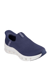 Azul - Zapatillas sin cordones en color negro Glide-Step Pro Everyday Citizen de Skechers - Imagen 3 de 5