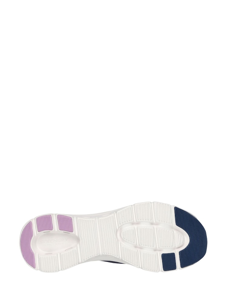 Azul - Zapatillas sin cordones en color negro Glide-Step Pro Everyday Citizen de Skechers - Imagen 5 de 5