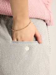 Joules Belmont Navy & White Seersucker Striped Shorts - Image 4 of 6