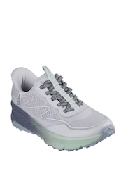 Gris - Zapatillas de deporte sin cordones Switch Back de Skechers - Imagen 1 de 3