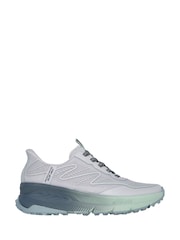 Gris - Zapatillas de deporte sin cordones Switch Back de Skechers - Imagen 3 de 3