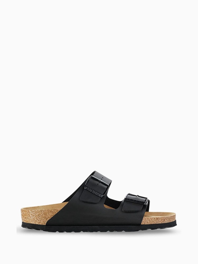 Negro ébano - Sandalias Arizona Birko Flor de Birkenstock - Imagen 2 de 3