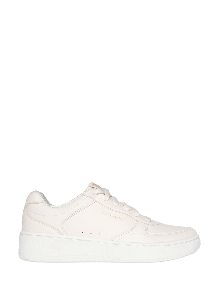 Skechers White Uno Court Trainers - Image 2 of 5 Skechers White Uno Court Trainers - Image 2 of 5