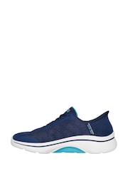 Skechers Blue Go Walk Arch Fit 2.0 Valencia Slip In Trainers - Image 2 of 5