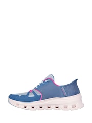Azul - Zapatillas sin cordones Glide-Step Pro de Skechers - Imagen 2 de 5